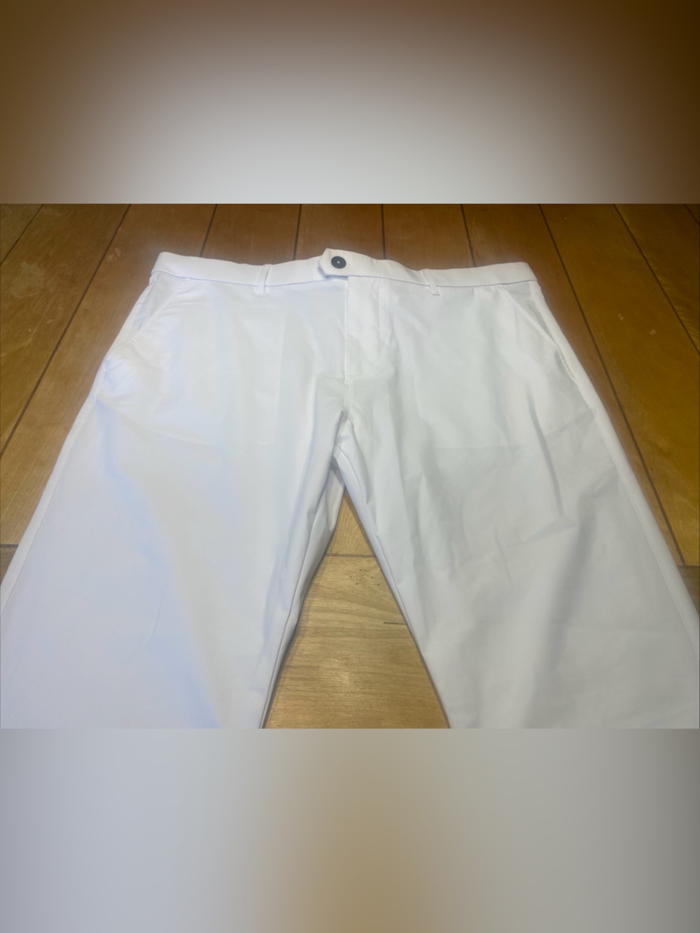 Greyson White Performance Chinos Golf Pants Size 38x30 EUC